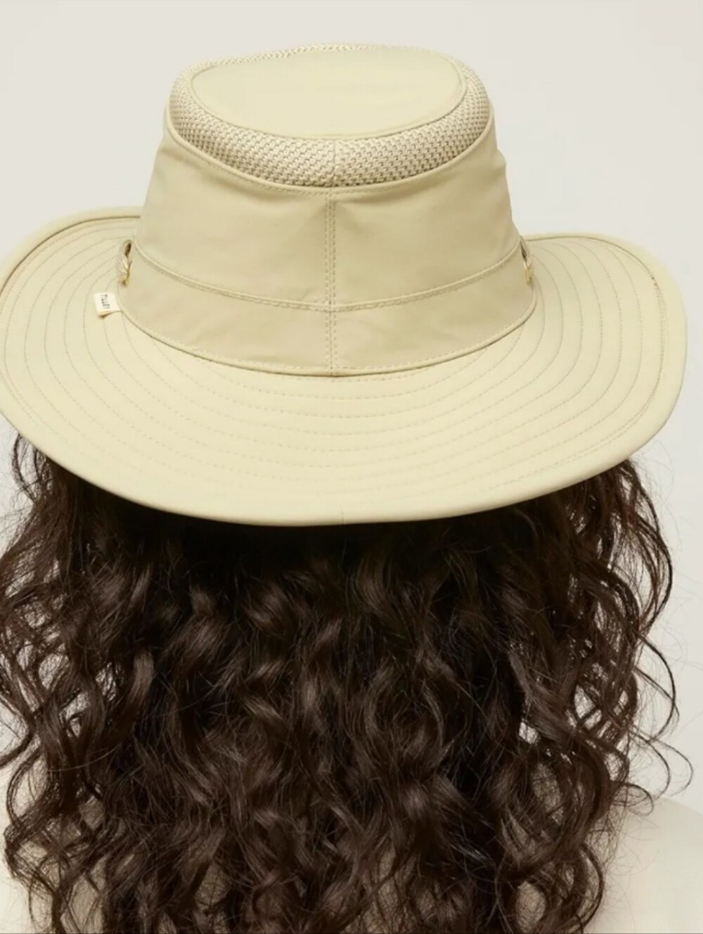 Tilley The Airflow LTM6 Broad Brim Sun Hat Light Stone Size 7 3/8 - Picture 3 of 15